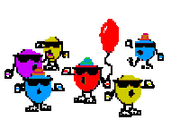 happy full throttle saloon Sticker