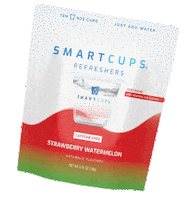SmartCups energy tech technology strawberry Sticker