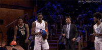 fallontonight basketball excited goal winner GIF