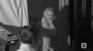 scared playboy mansion GIF by Playboy