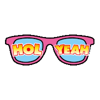 summer pink Sticker by Hols from £9.50