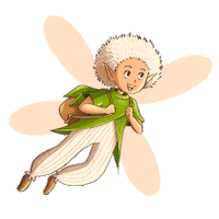 Pintapinxo fairy dandelion hada dientedeleon Sticker
