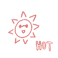 Summer Sun Sticker