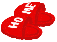 Home Slippers Sticker by Hoff