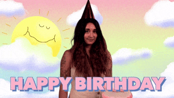 Happy Birthday To Me GIF by GIPHY Studios 2021