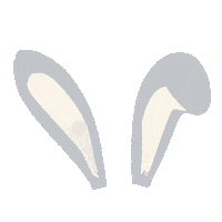 Bunny Rabbit Sticker by zandraart