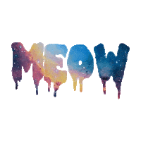 cat galaxy STICKER by imoji