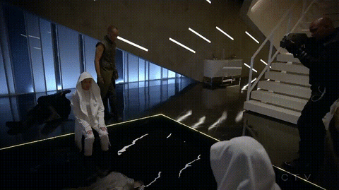 ken leung fight scene GIF