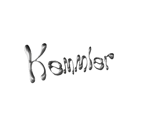 3D Typography Sticker by KemmlerKemmler