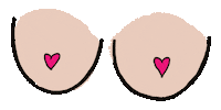 Grace Mandeville Hearts Sticker by CoppaFeel!