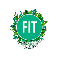 Fitsustainability Sticker by Fashion Institute of Technology