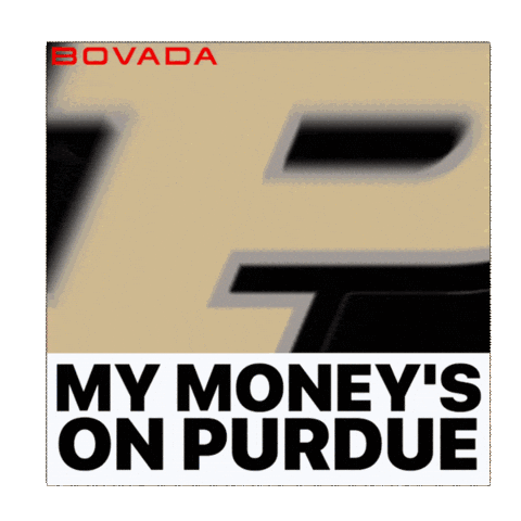 Purdue Basketball Sticker by Bovada