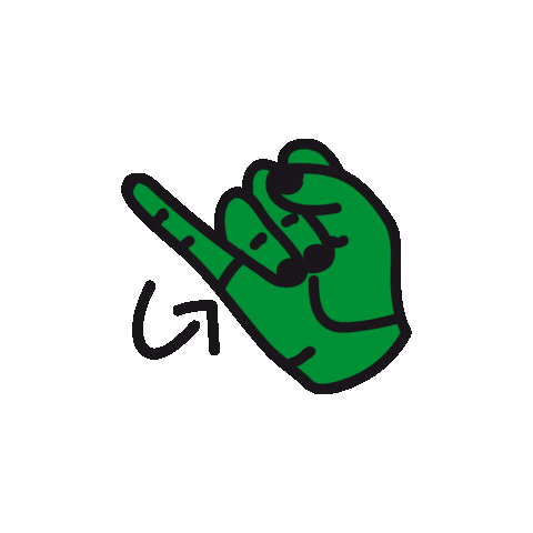 american sign language colors Sticker by Tim Colmant