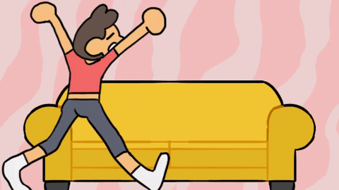 Couch Potato Animation GIF by Holler Studios