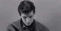 Norman Bates Smile GIF