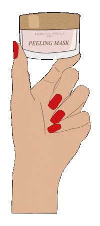 Beauty Face Sticker by Rebecca Stella