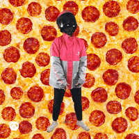 foodpanda_APAC happy food pink pizza GIF