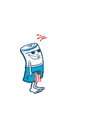 Fourth Of July Icl Sticker by Island Coastal Lager