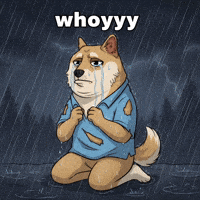 Sad Shiba Inu GIF by Doge Pound