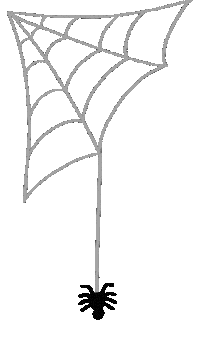 Charlottes Web Halloween Sticker