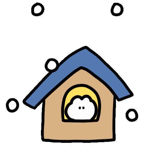 Snow Winter Sticker by おめがちゃん