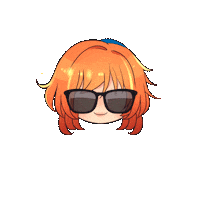 Glasses Shine Sticker