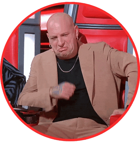 Clementino Roccohunt Sticker by The Voice of Italy