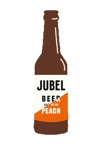 Beer Orange Sticker by Jubelbeer