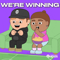 Happy We Got This GIF by OneFootball Heads