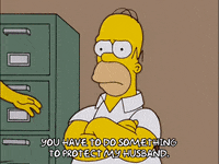 Protect Him Episode 1 GIF by The Simpsons