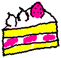 Birthday Cake Sticker