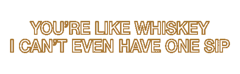 Jordan Davis Whiskey Sticker by The Parish