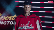 celebrate ice hockey GIF by NBC Sports Washington