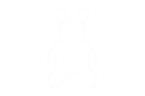 Rabbit うさぎ Sticker by chiroru