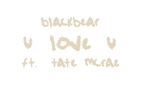 Bear At My Worst Sticker by blackbear