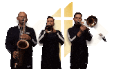 XIID groove horns trumpet sax Sticker