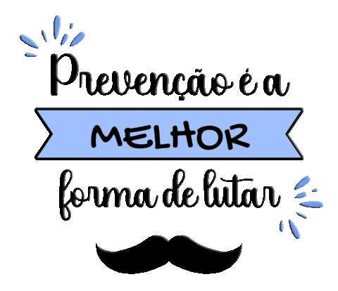 Novembro Azul Sticker by Bel Diniz