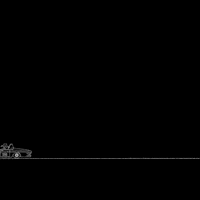 Driving Black And White GIF