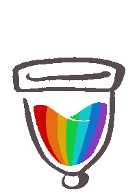 period menstruation Sticker by Put A Cup In It