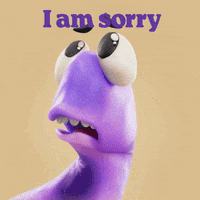 Sad I Am Sorry GIF by Claynosaurz