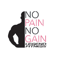 Work Out Pink Sticker by Legend Fitness