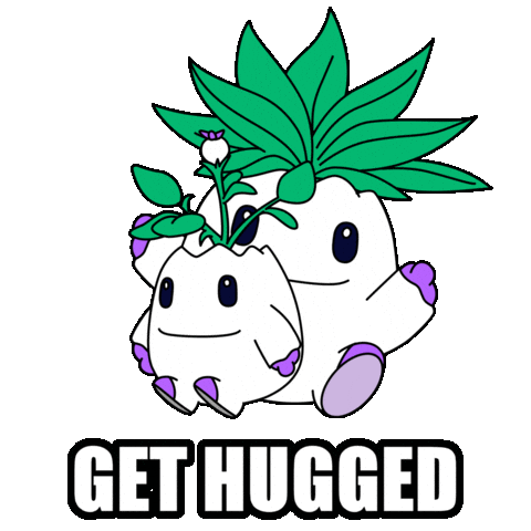 I Love You Hug Sticker by Magic Eden