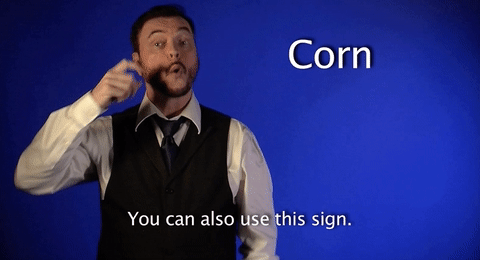 sign language corn GIF by Sign with Robert