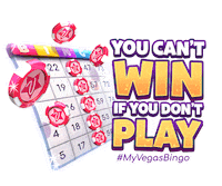 Jane Lynch Win Sticker by myVEGAS