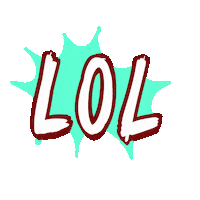 Laughing Out Loud Smile Sticker