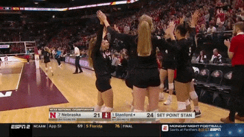volleyball nebraska GIF by NCAA Championships