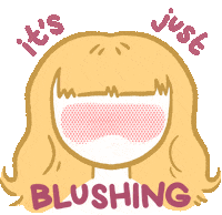 talontedlex red face rosacea skin positivity red cheeks Sticker