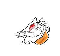 ジャンプ ピンク Sticker by PHADS