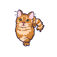 Cat Sticker by TheBetterCat