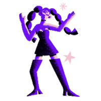 Stars Happy Dance Sticker by Opposition